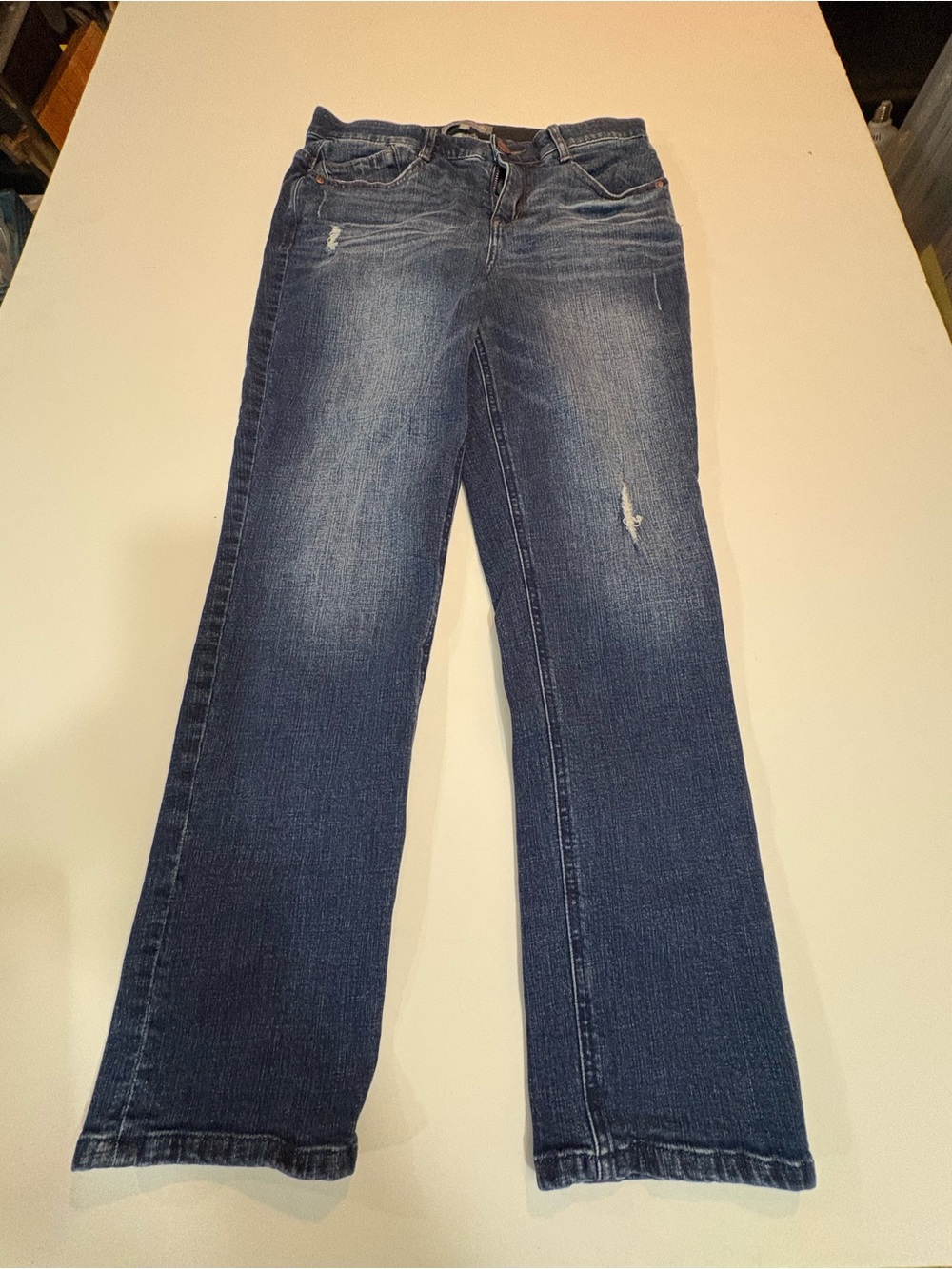 Wit & Wisdom Dark Blue Boot Cut Jeans